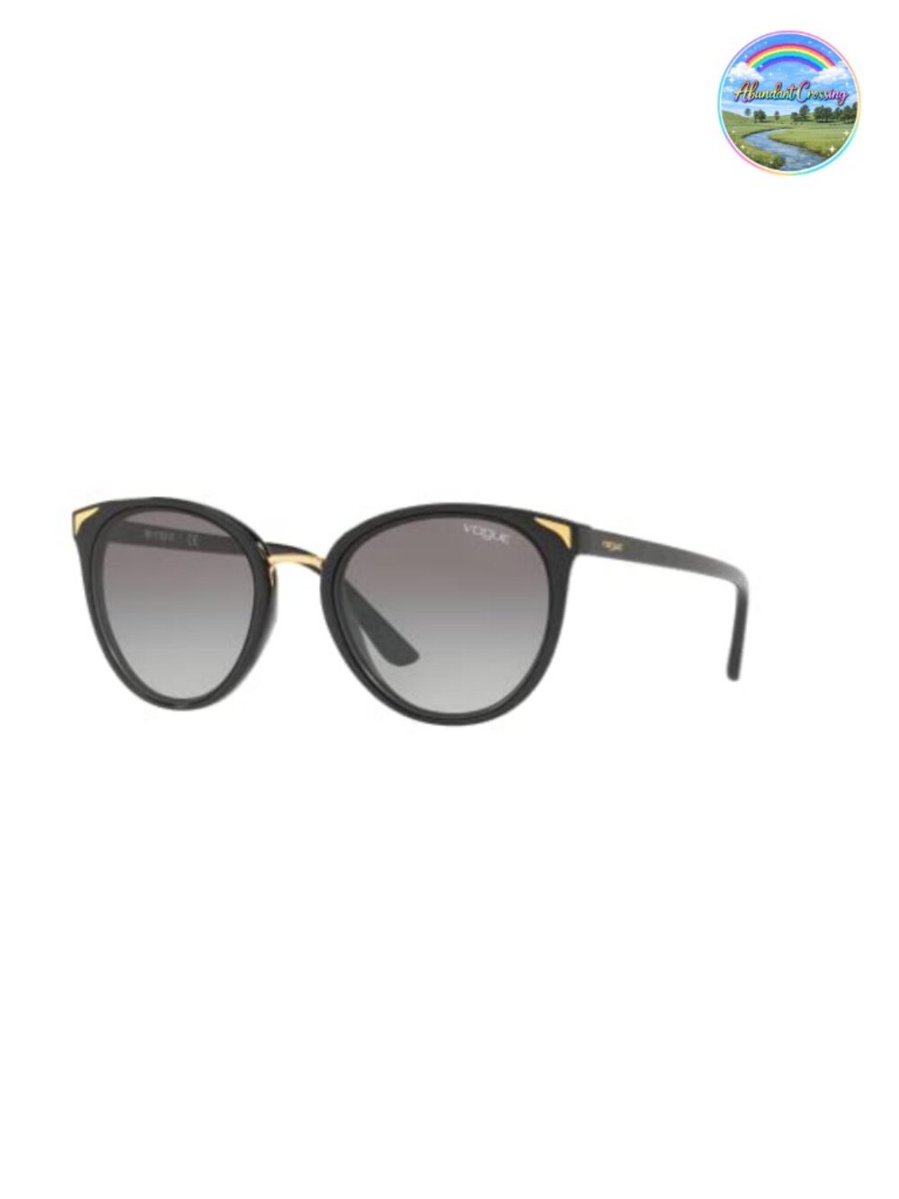 Vogue Butterfly Sunglasses 54mm Full Rim UV Protection